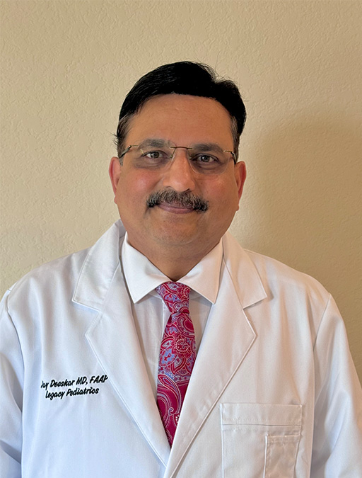 Dr. Dhananjay (Jay) S. Deoskar | Legacy Pediatrics | We're here for kids and their families